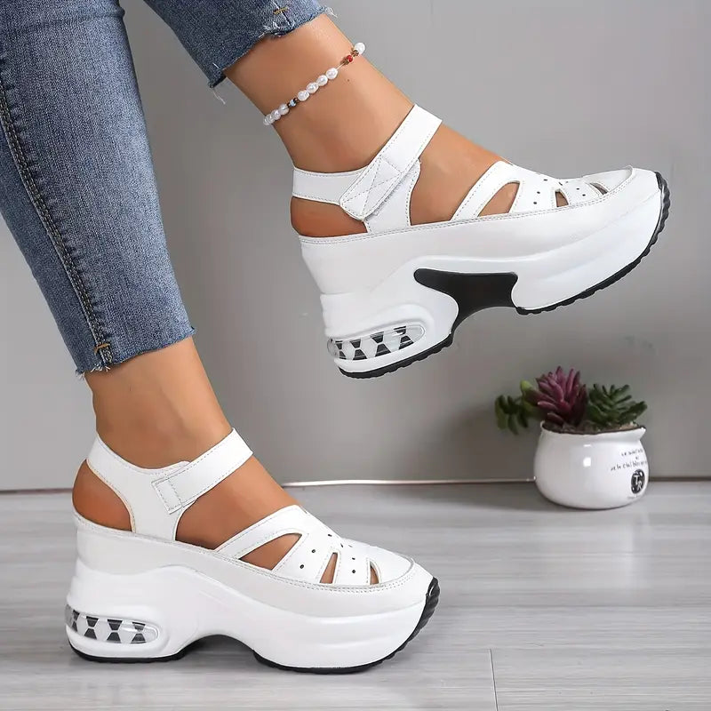 Cushioned Orthopedic Platform Wedge Sandals