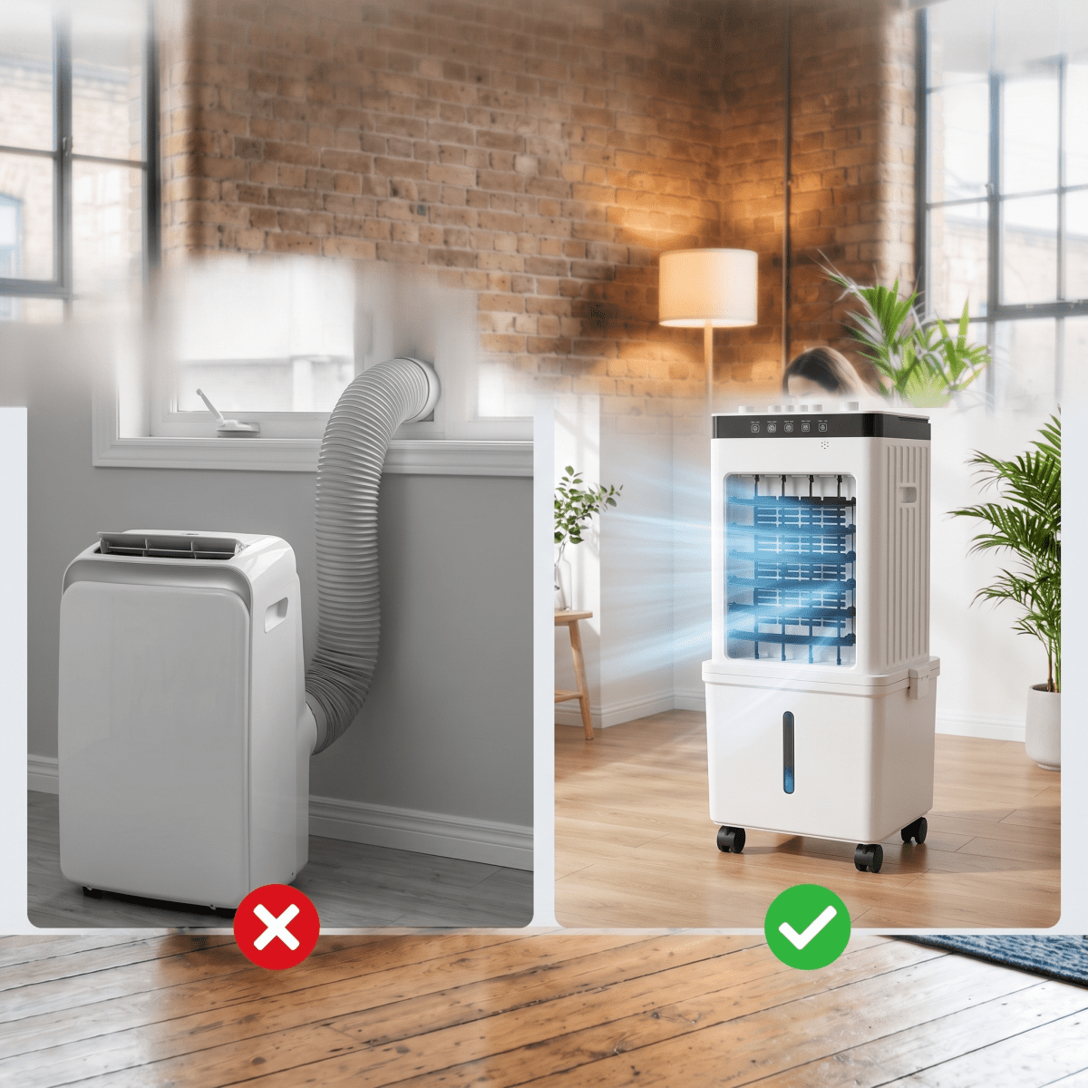 COOLNOVA Portable 3-in-1 Air Cooler and Fan