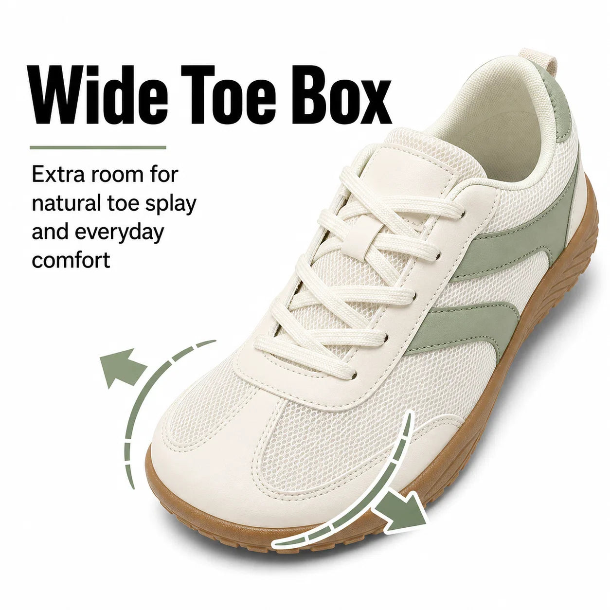 Barefoot Wide Toe Box Non-Slip Walking Shoes
