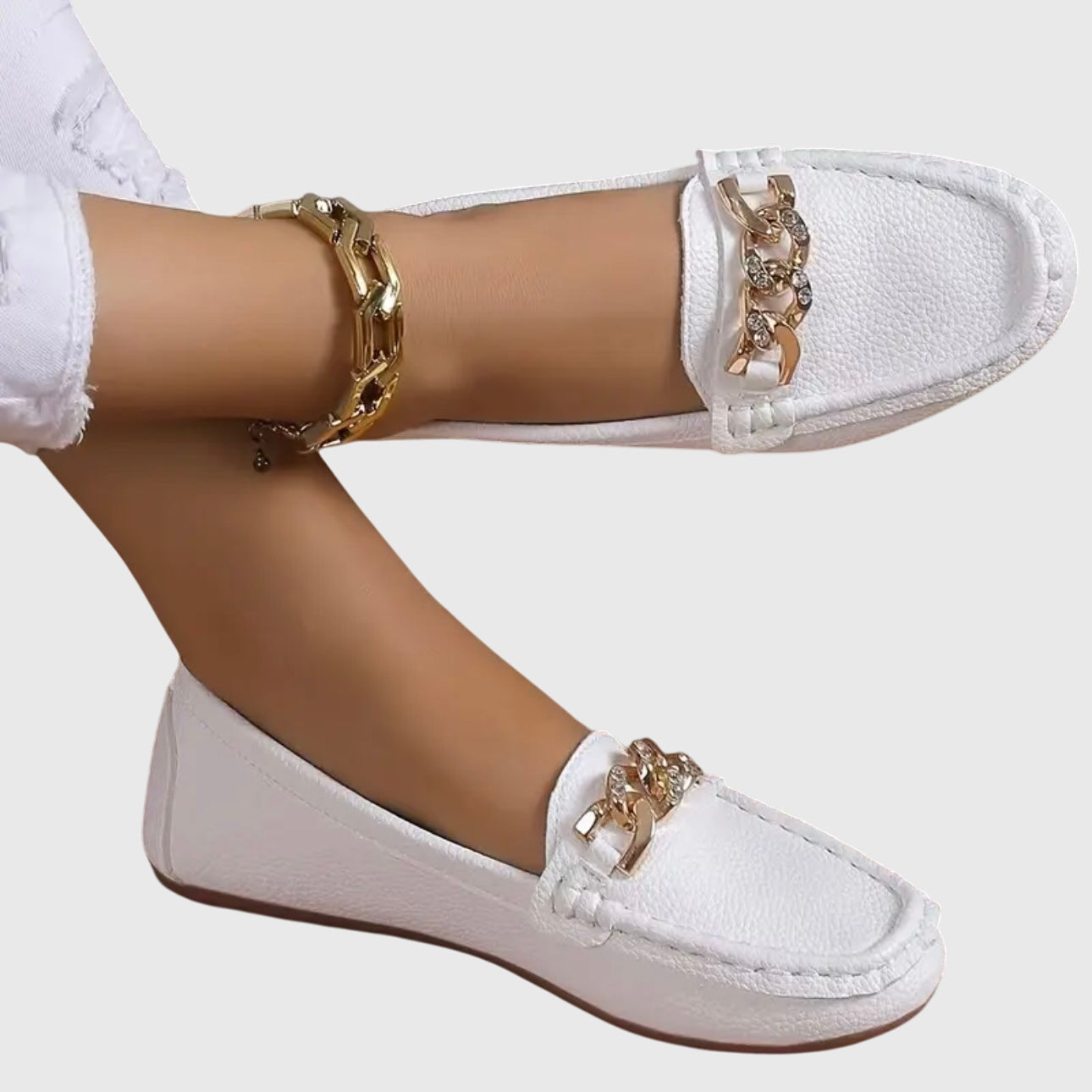 Melissa Orthopedic Leather Slip-On Loafer