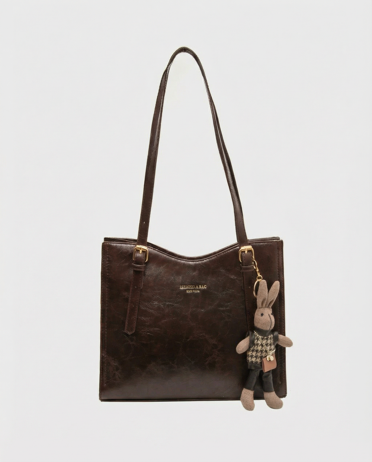 Compact Structured Shoulder Bag