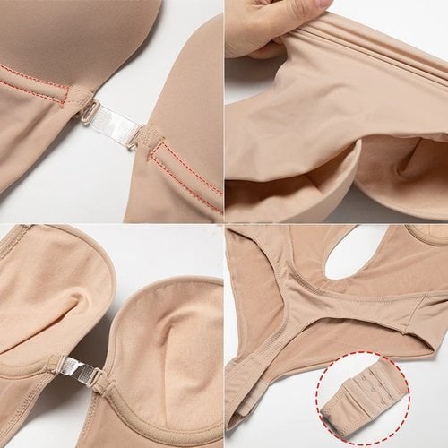 Women's Backless Body Shaper With Hook-and-Eye Closure