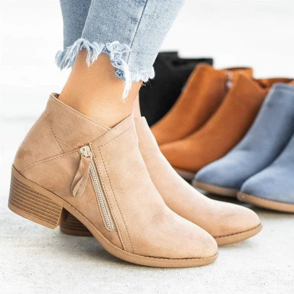 Modern Supportive Colorblock Boots