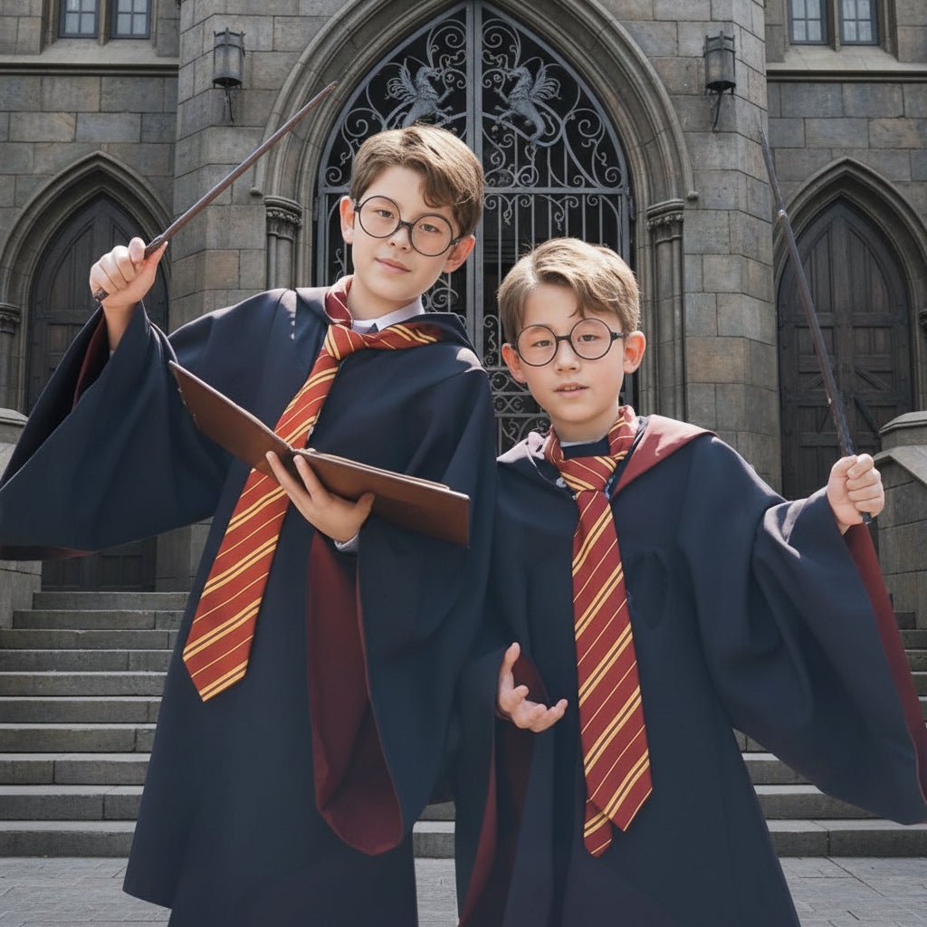 Complete Wizard Costume Set With Cape