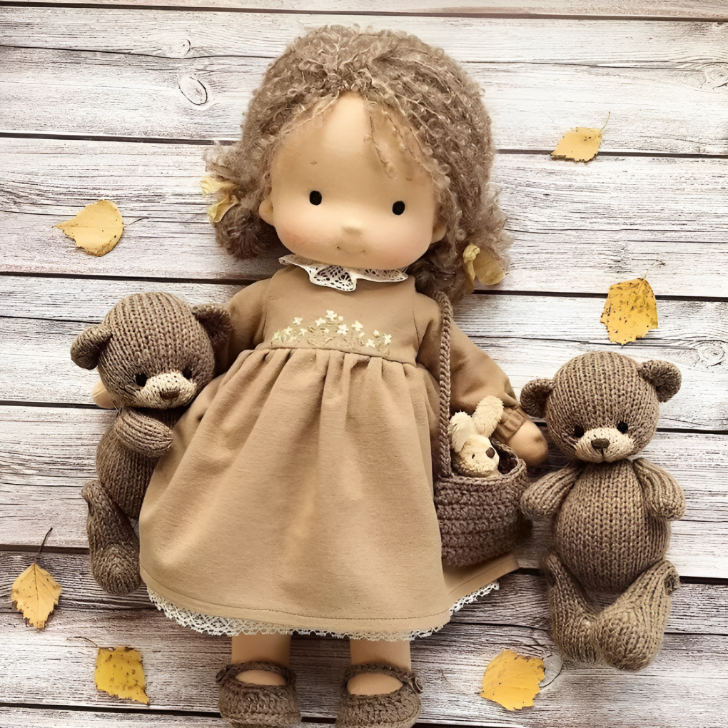 Handmade Cuddly Waldorf Doll