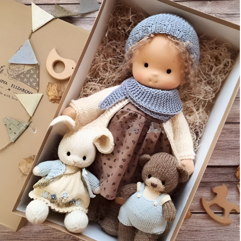 Handmade Cuddly Waldorf Doll