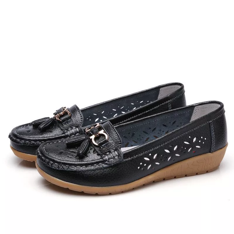 Women's Soft Breathable Moccasin Sandals