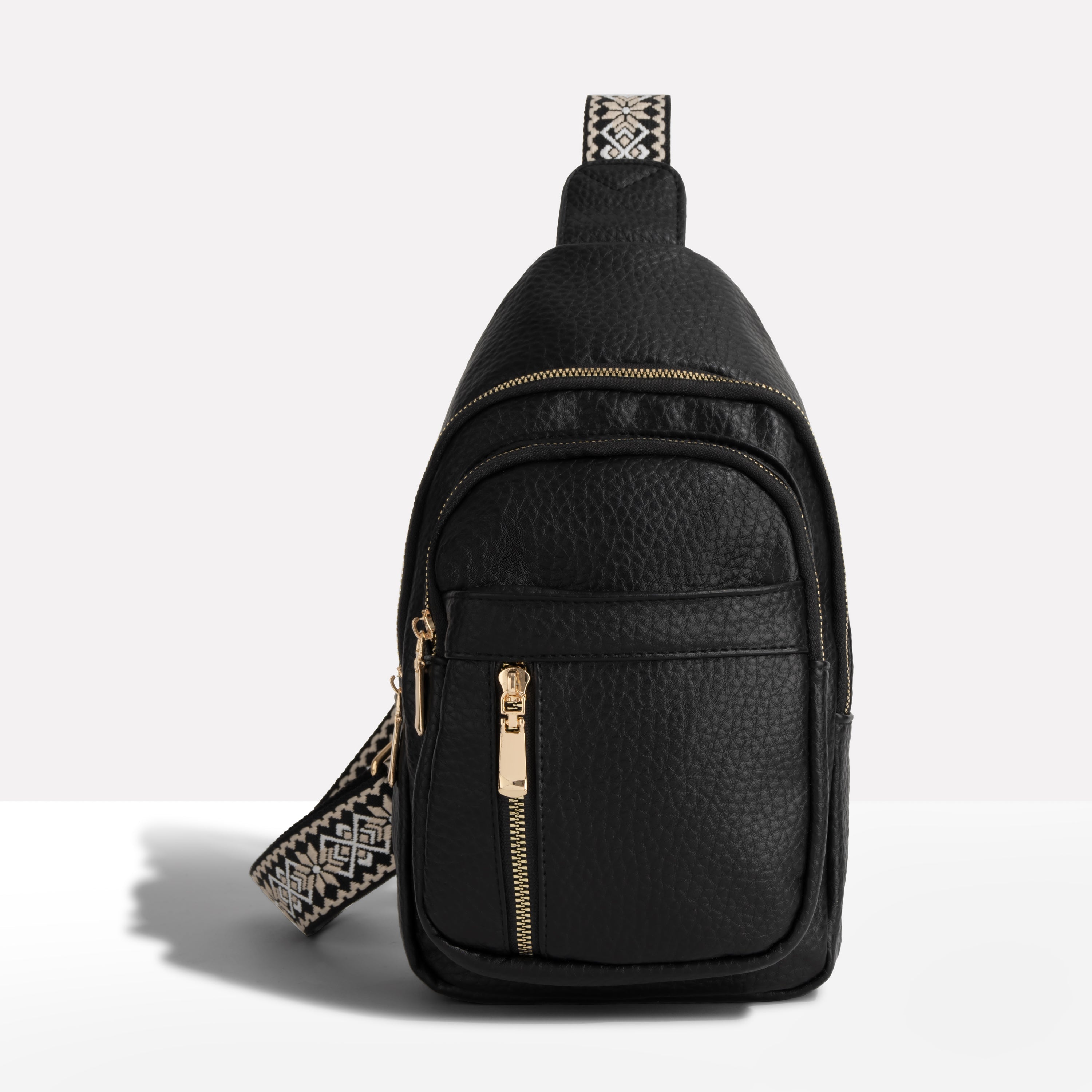 Slash-Resistant RFID Blocking Crossbody Bag