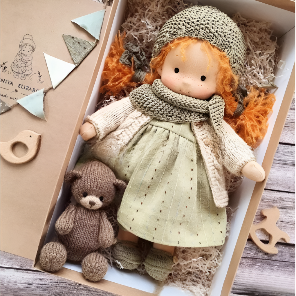 Handmade Cuddly Waldorf Doll