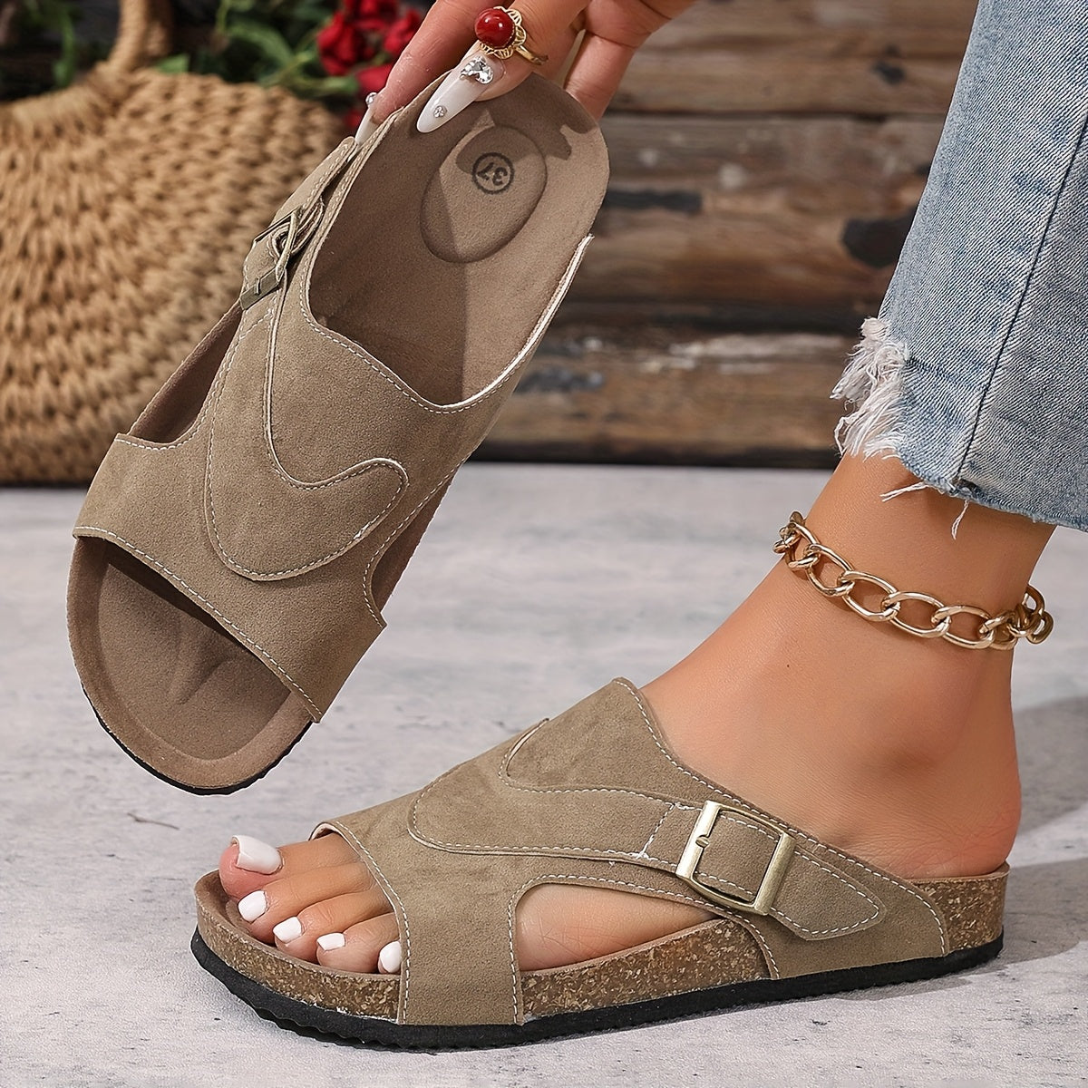 Women's Non-Slip Strap Sandals