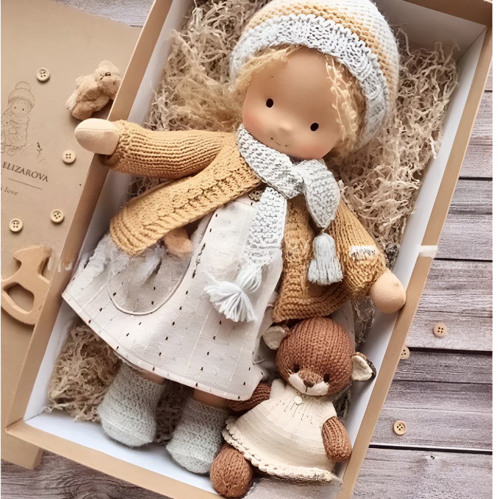 Handmade Cuddly Waldorf Doll