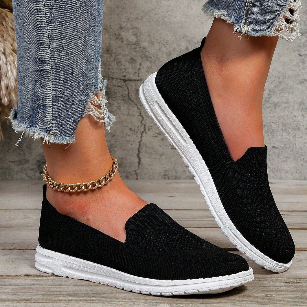 Roomy Slip On Orthopedic Walking Shoes