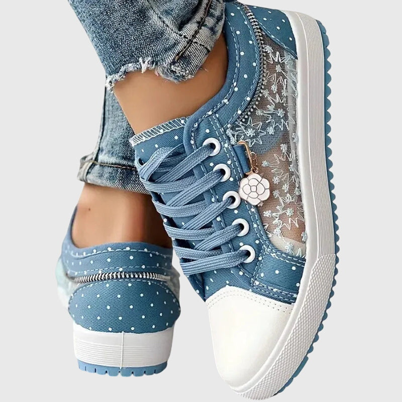 Cushioned Orthopedic Sneakers With Wider Toe Box