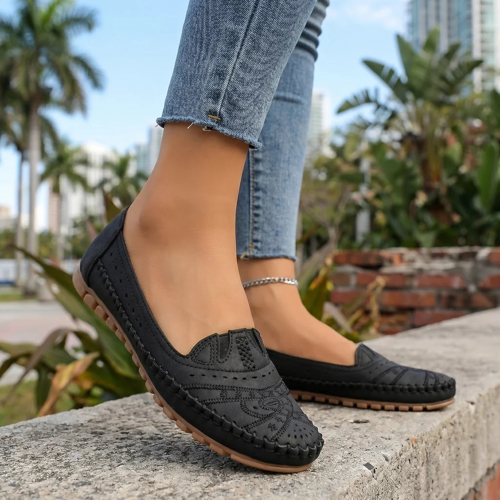 Flat Slip-On Loafers