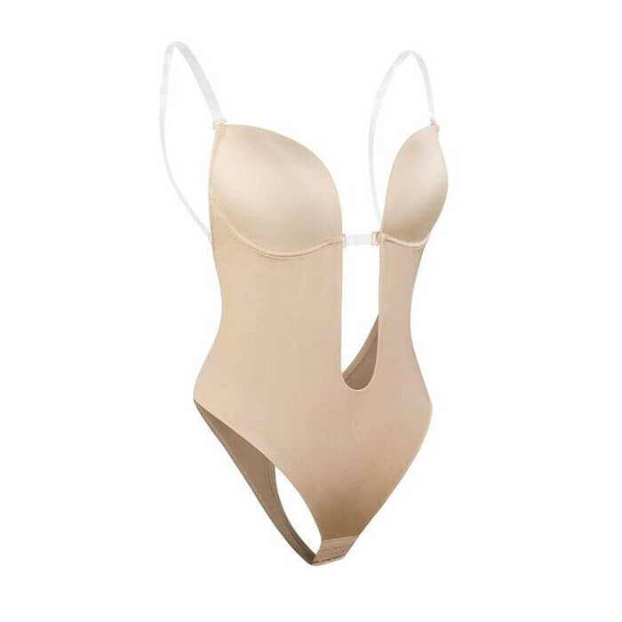 Women's Backless Body Shaper With Hook-and-Eye Closure