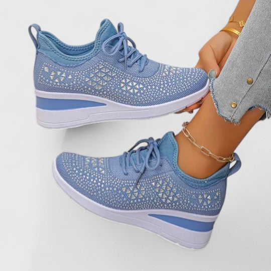 Wide Toe Box Orthopedic Sneakers With Arch Support