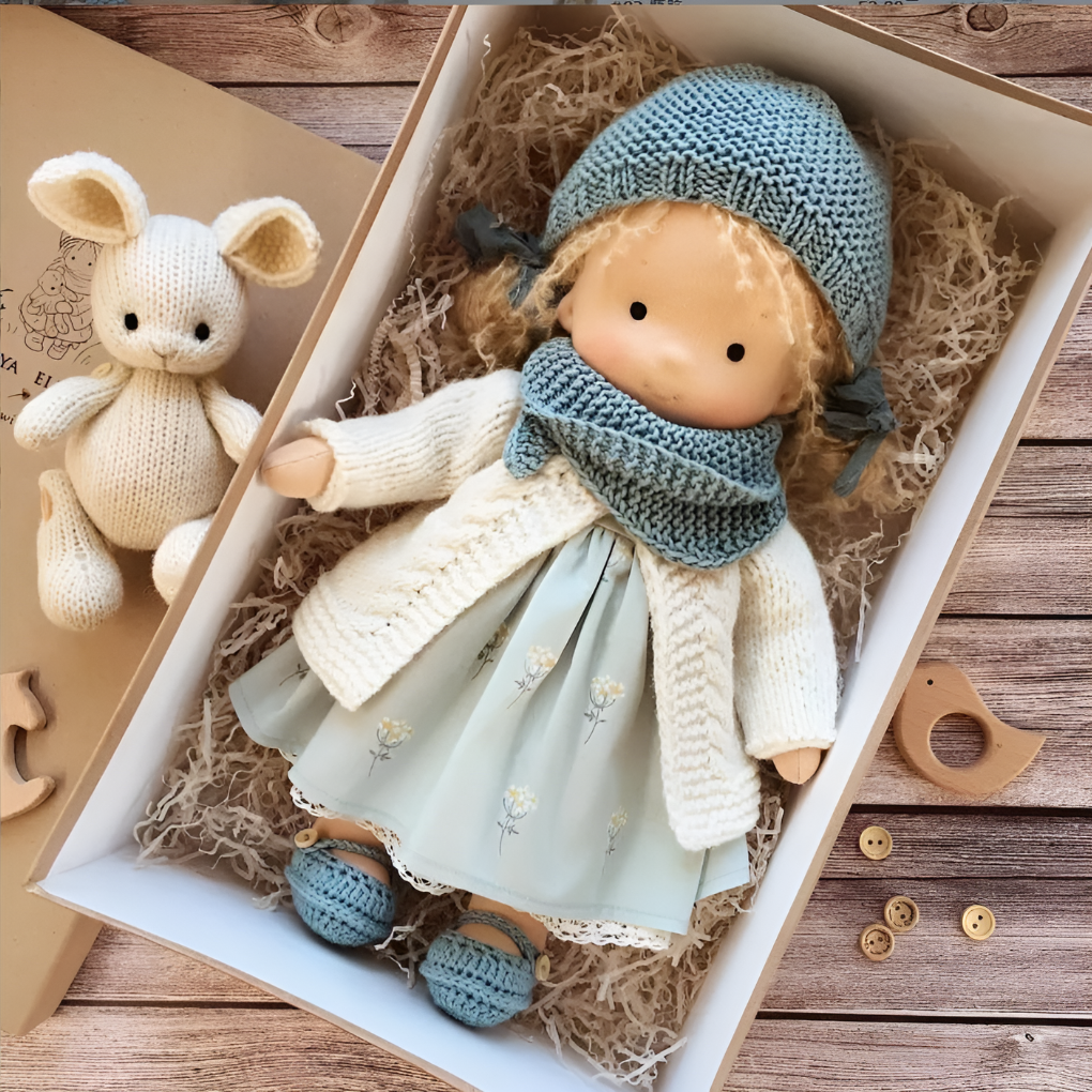 Handmade Cuddly Waldorf Doll
