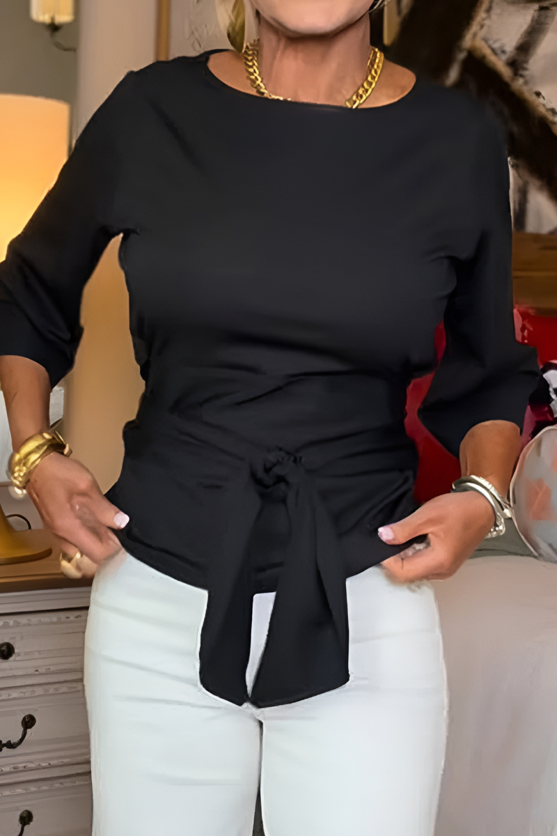 Bow Tie Waist Top
