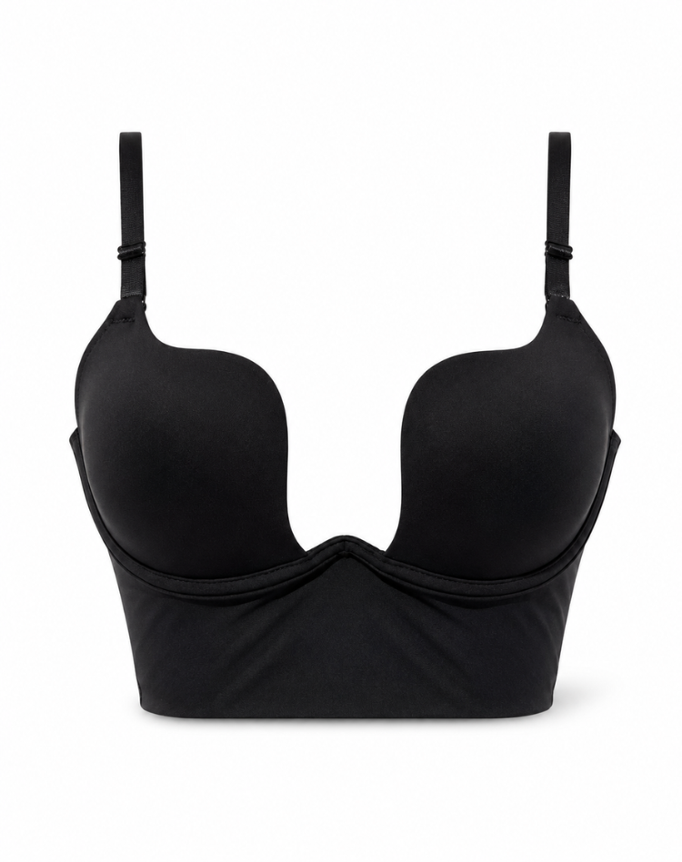 Backless Push-Up Bra With Adjustable Straps