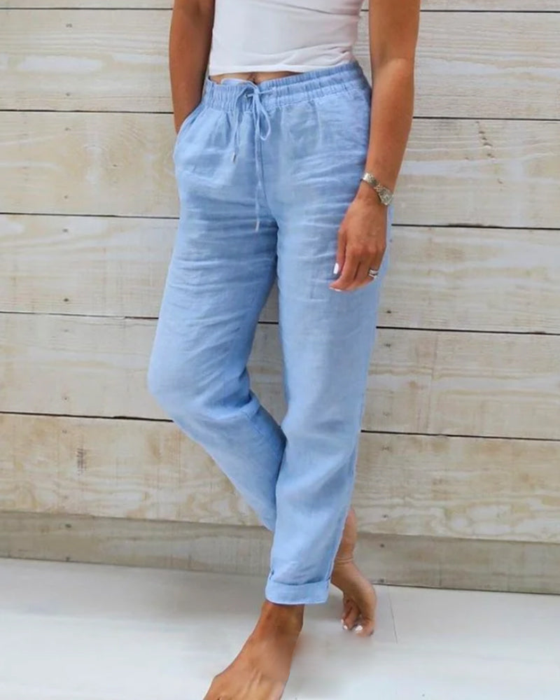 Women's Lightweight Stretch Pants for Everyday Wear