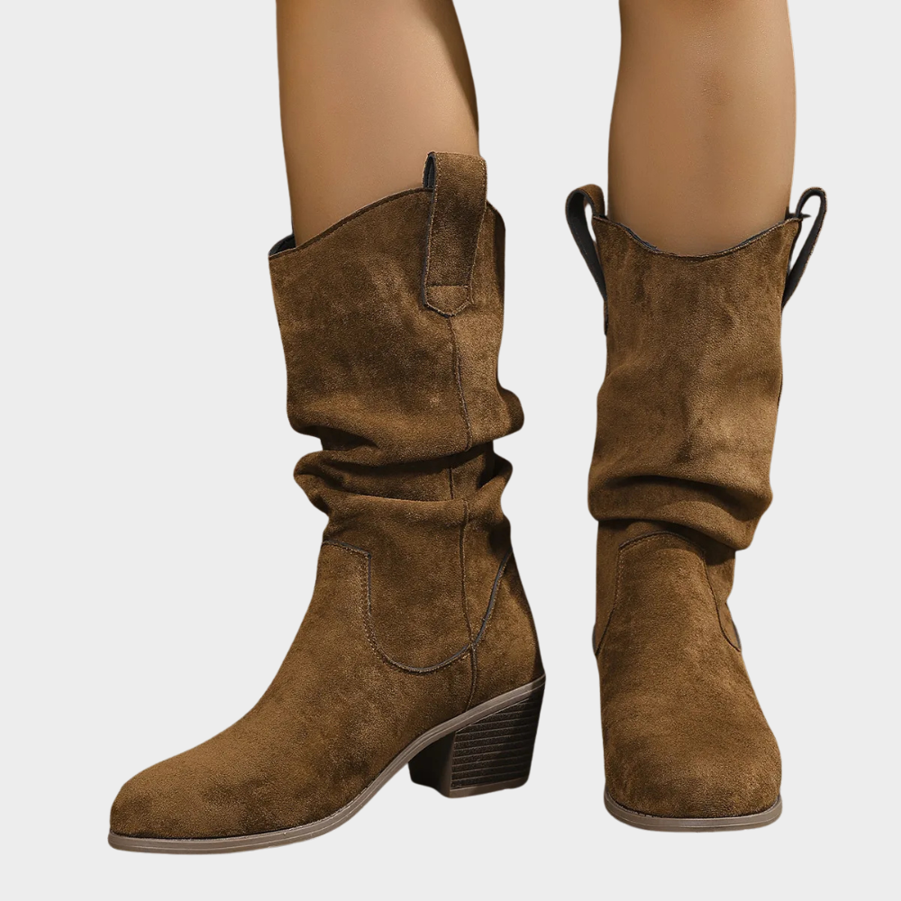 Mid-Heel Cowboy Boots