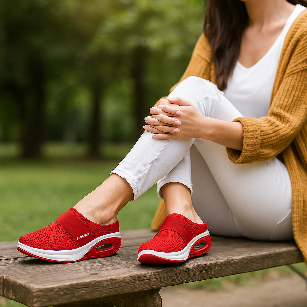 Women's Supportive Cushioned Walking Shoes