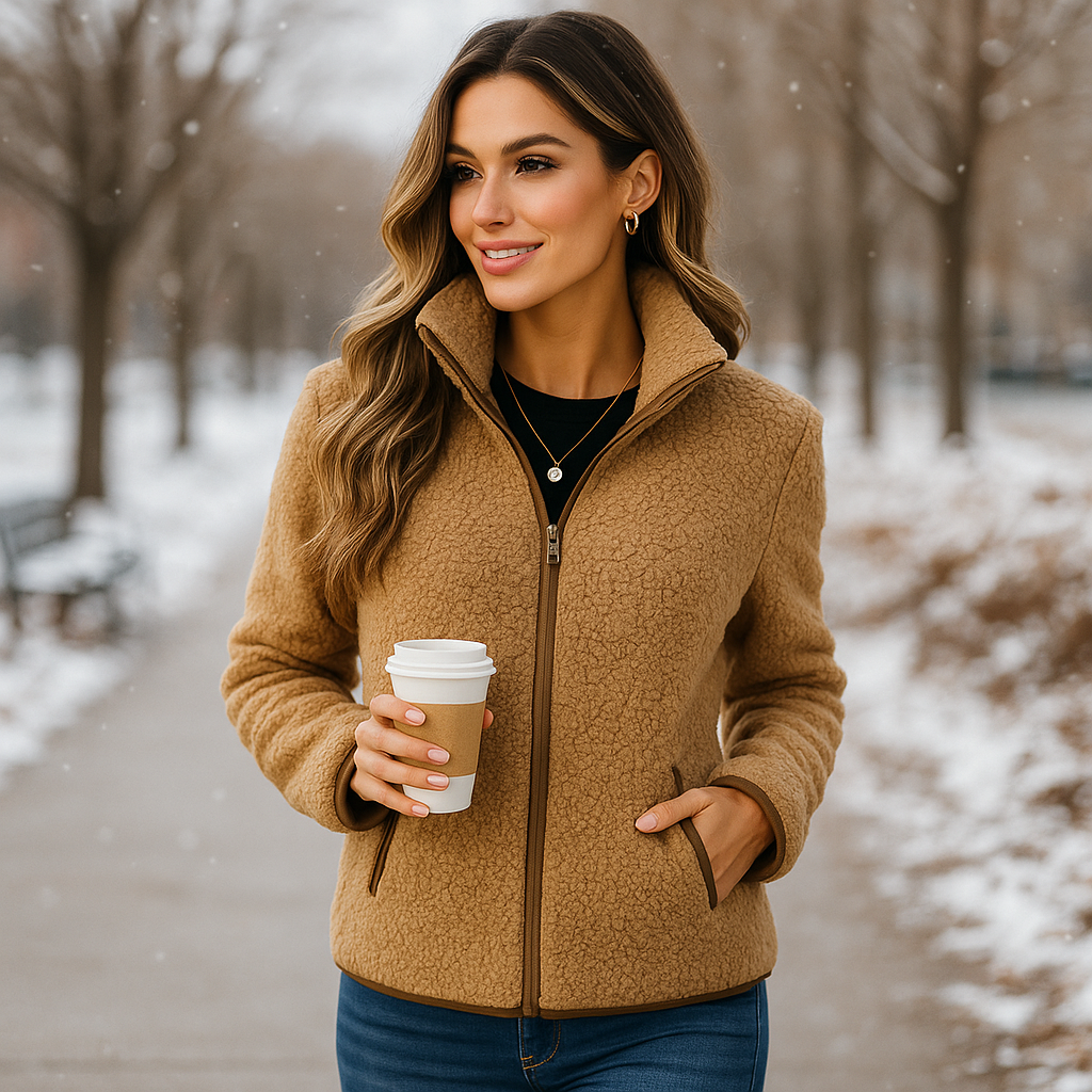 Ultra Soft Regular Fit Fleece Jacket
