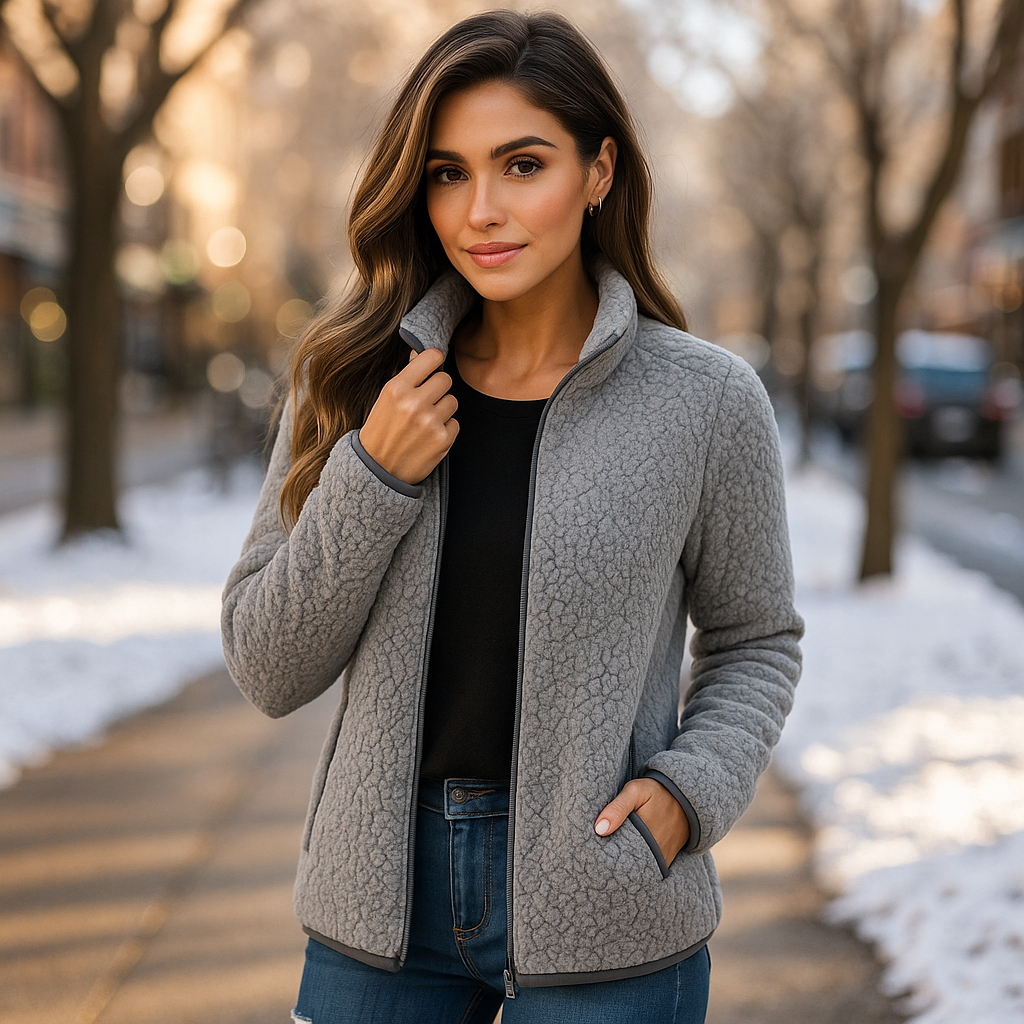 Ultra Soft Regular Fit Fleece Jacket