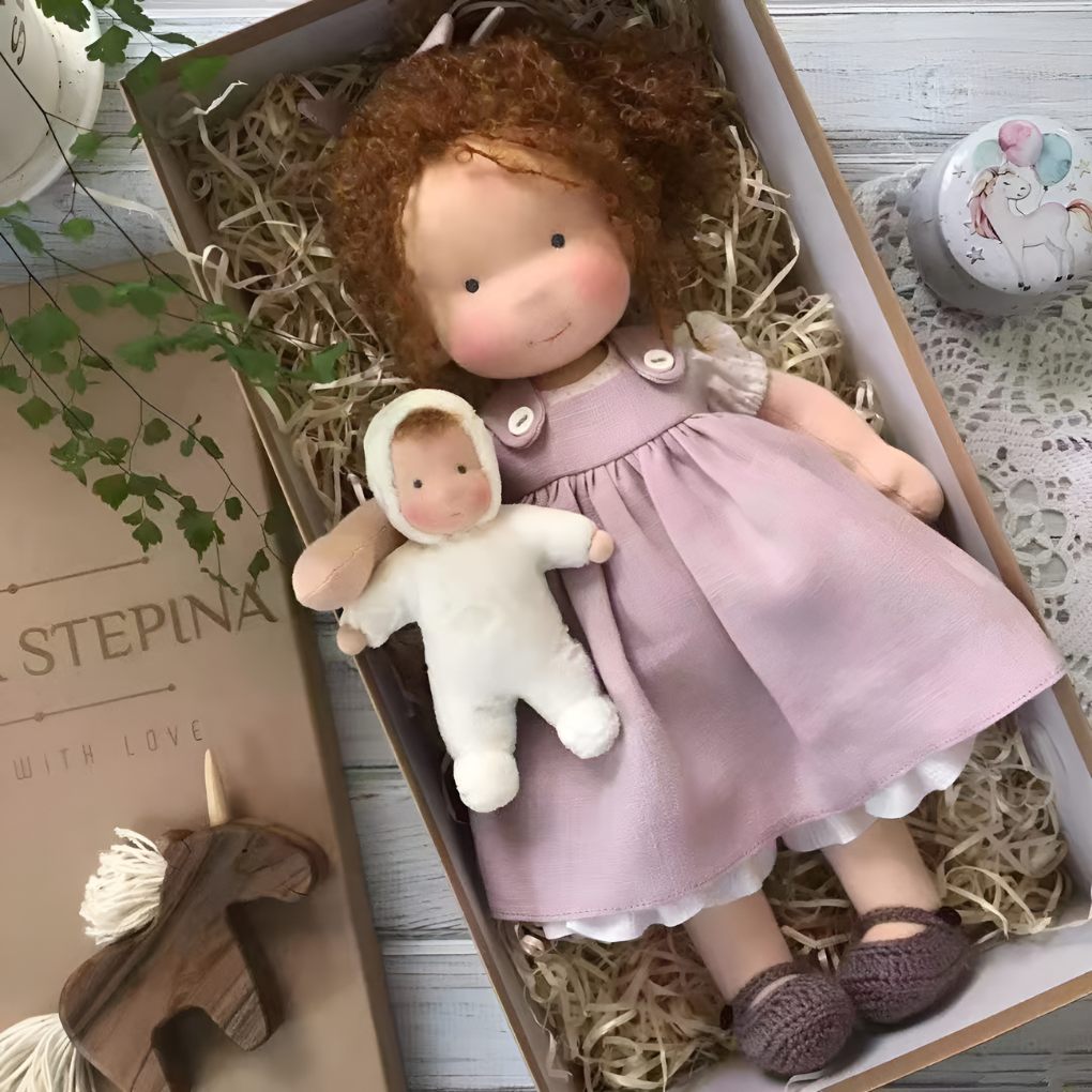 Handmade Cuddly Waldorf Doll