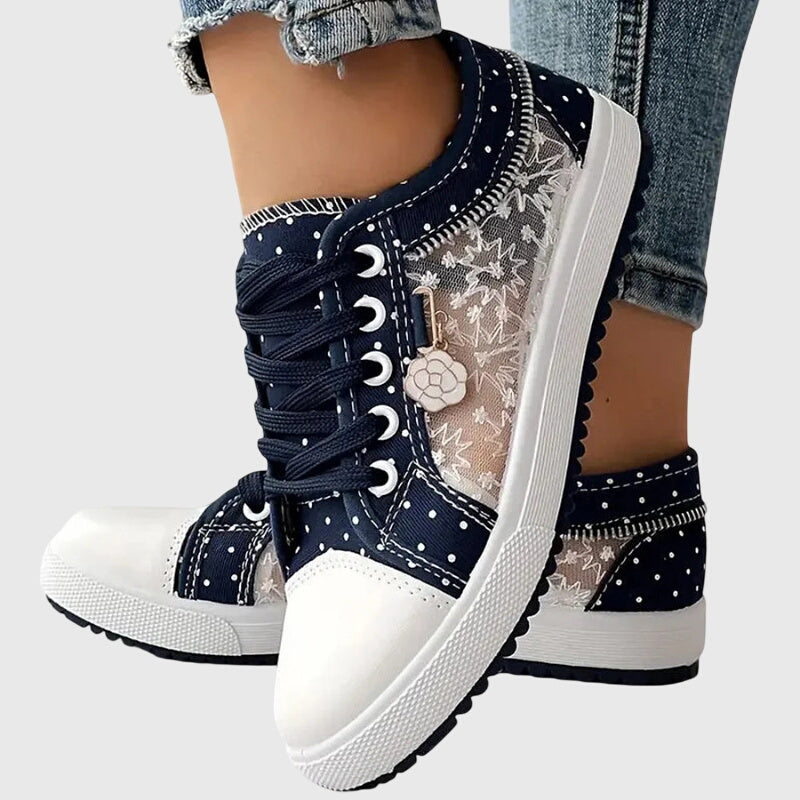 Cushioned Orthopedic Sneakers With Wider Toe Box