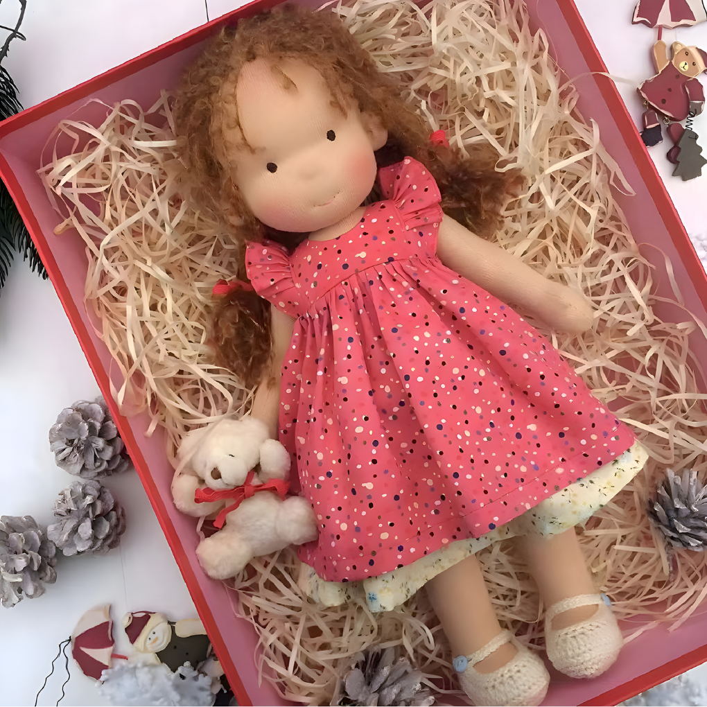Handmade Cuddly Waldorf Doll