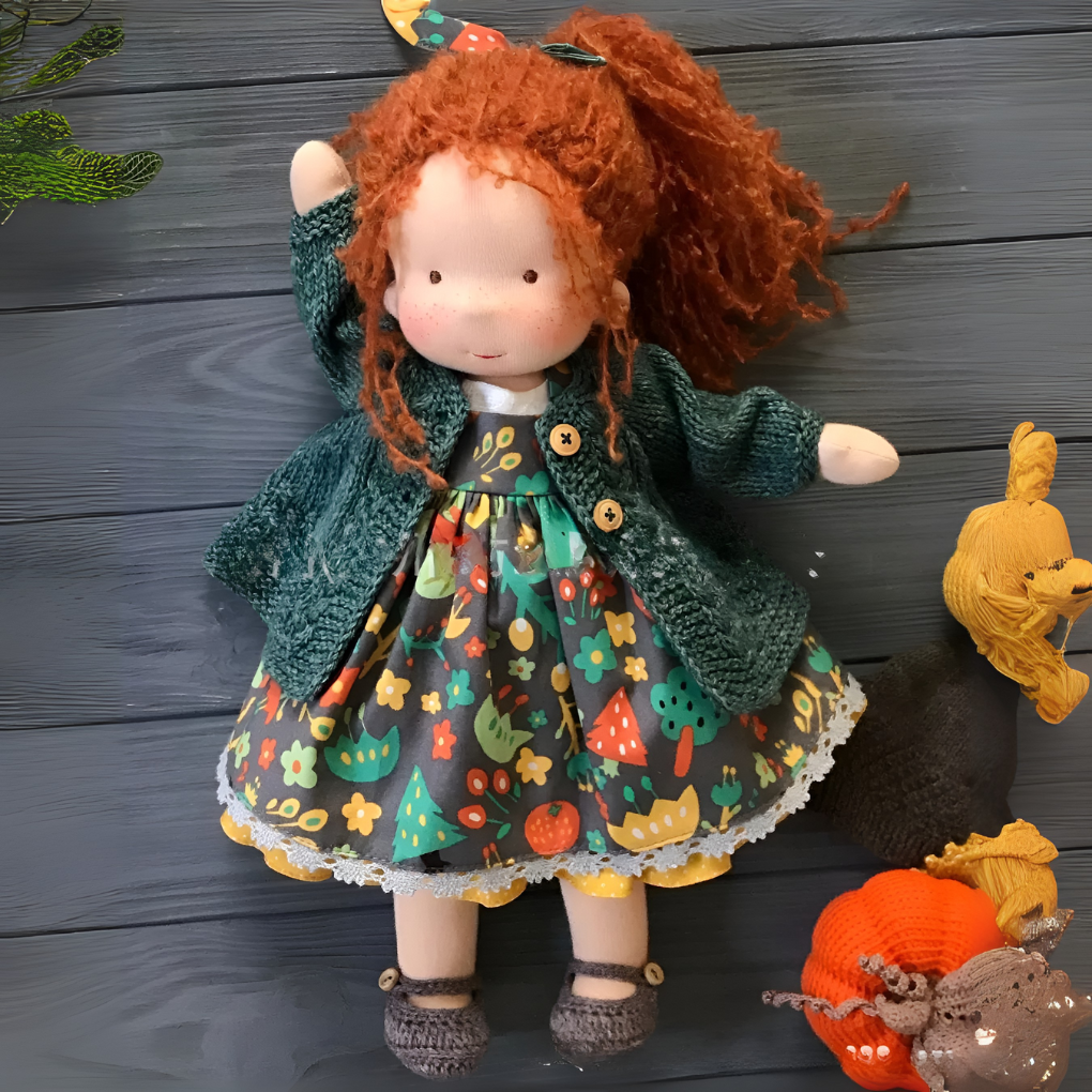 Handmade Cuddly Waldorf Doll