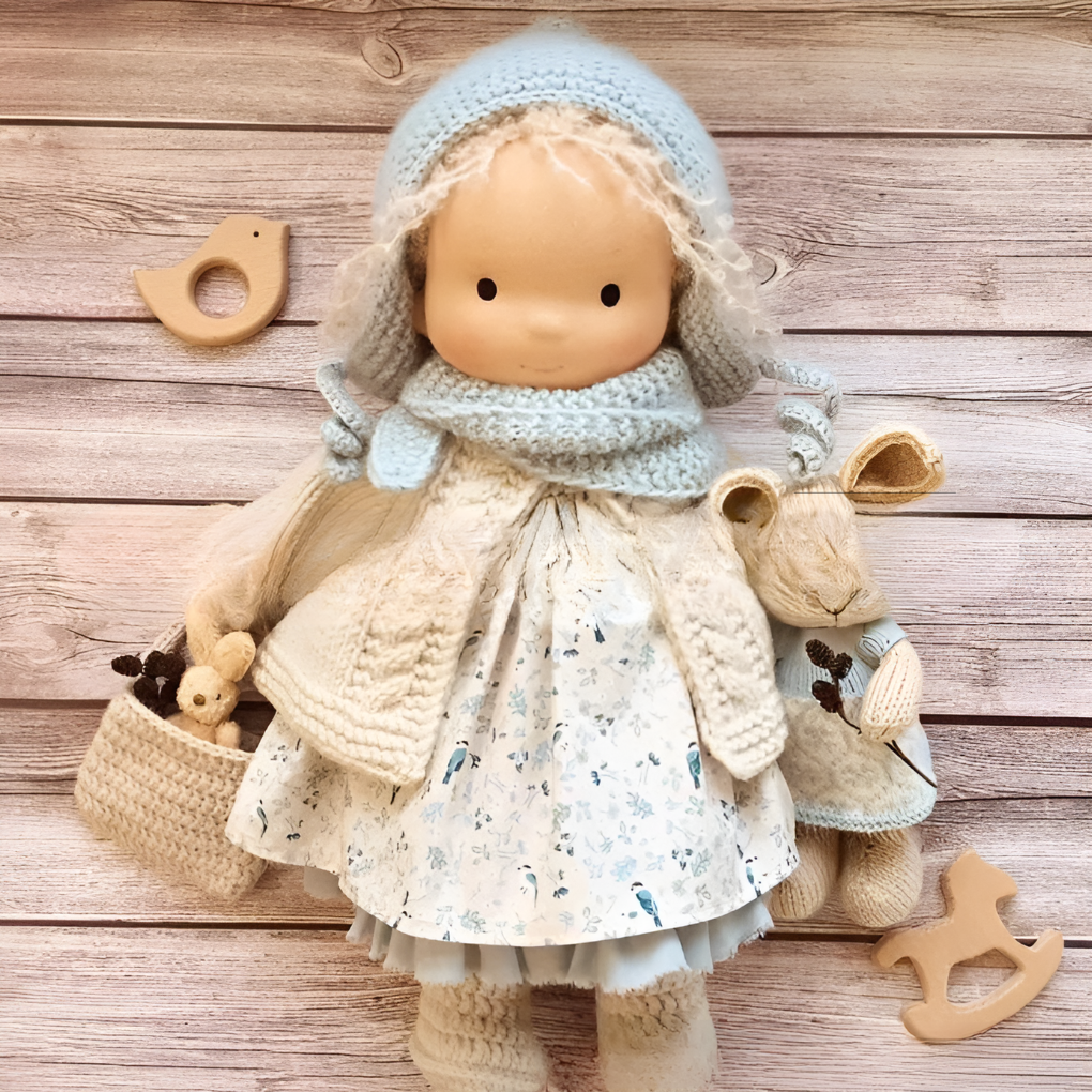 Handmade Cuddly Waldorf Doll