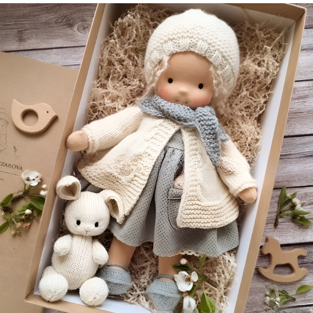 Handmade Cuddly Waldorf Doll