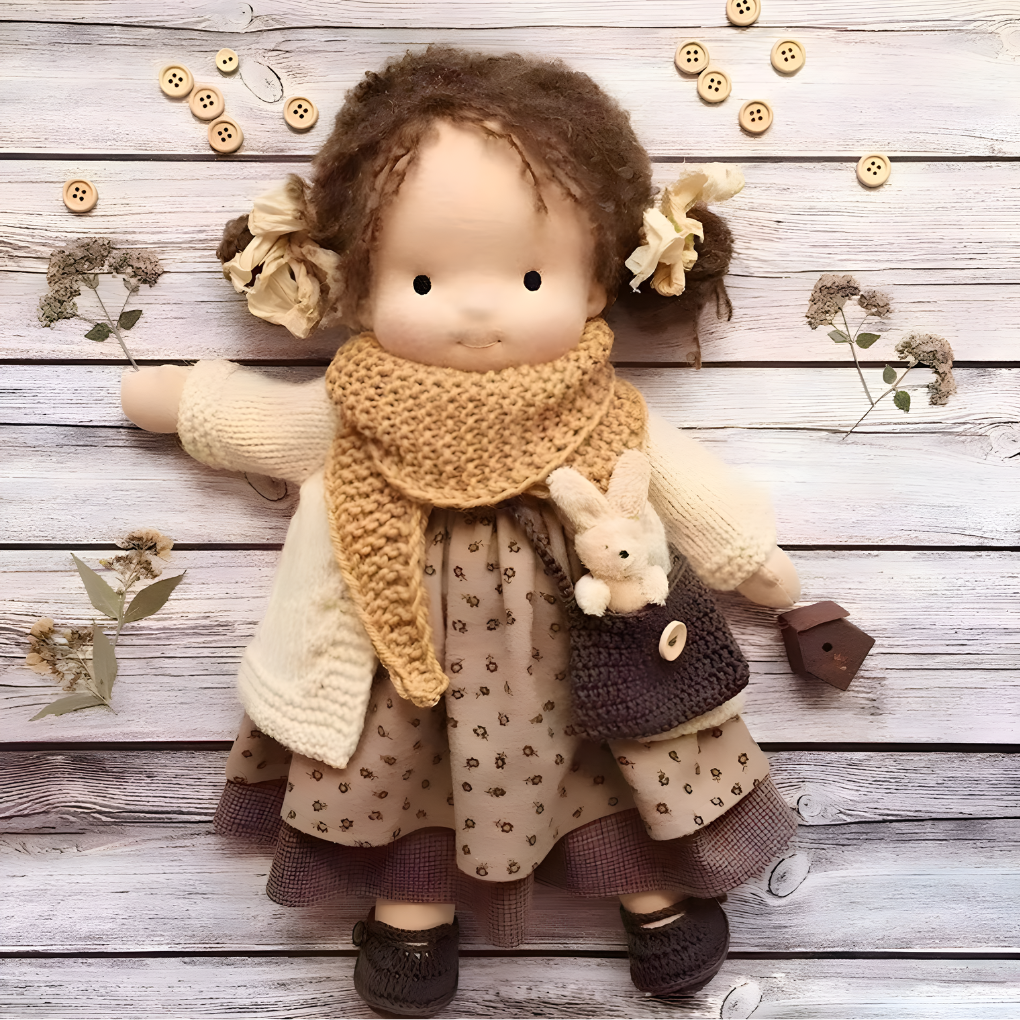Handmade Cuddly Waldorf Doll