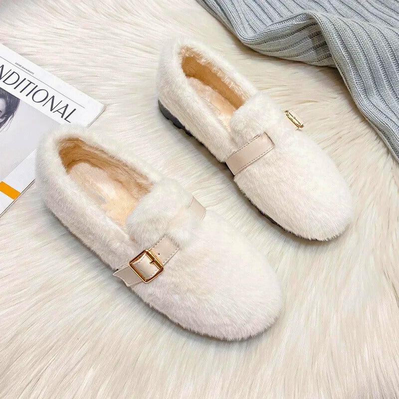 Round Toe Minimalist Ballet Flats