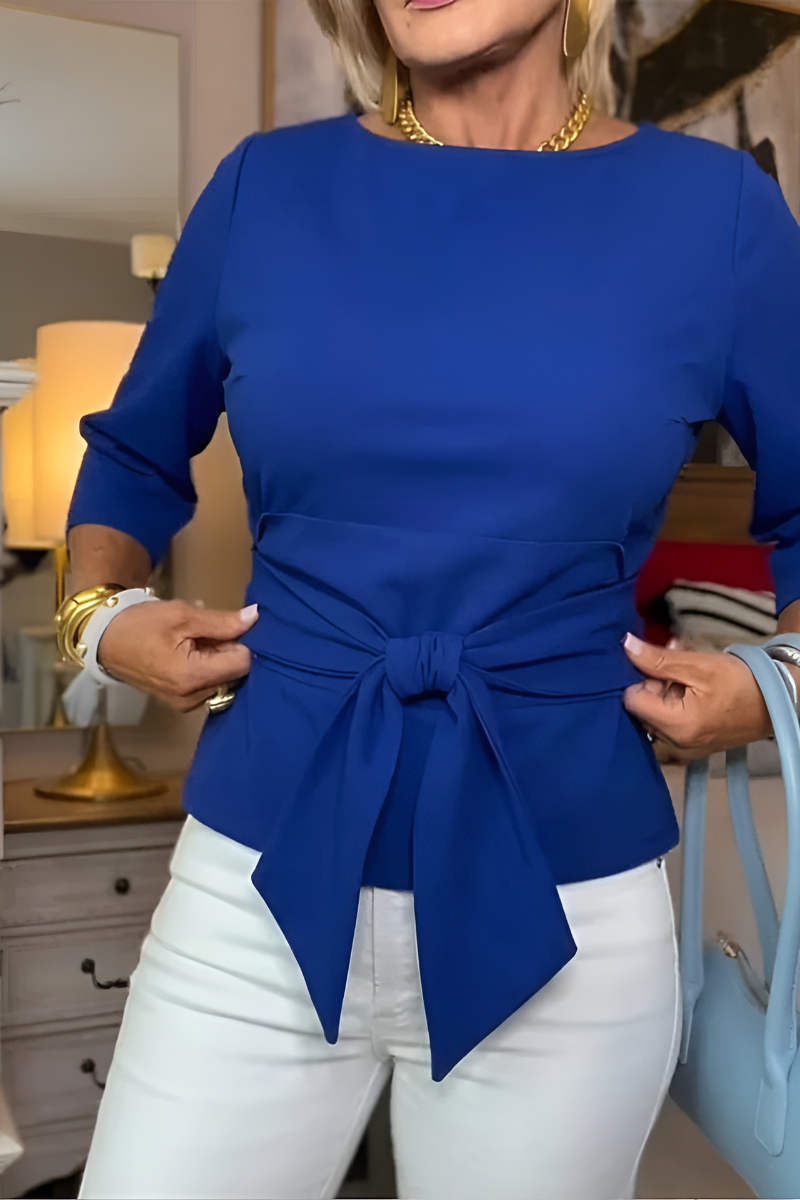 Bow Tie Waist Top