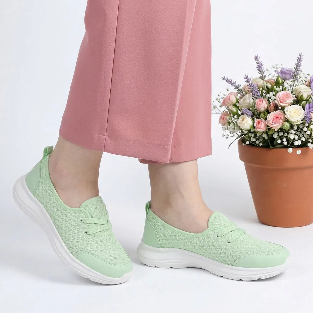 Women's Orthopedic Walking Shoes with Cushioned Insole
