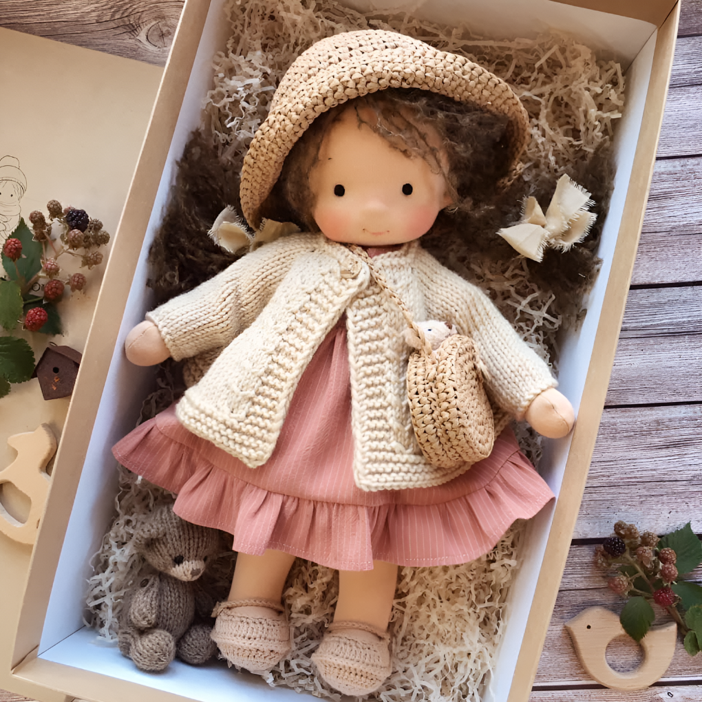 Handmade Cuddly Waldorf Doll