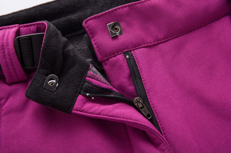 Fleece Lined Waterproof Hiking Trousers