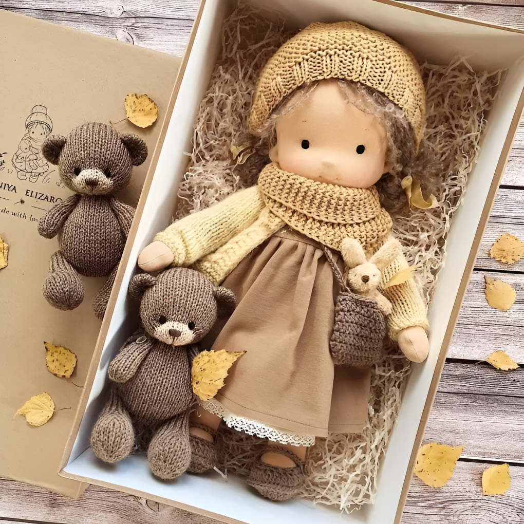 Handmade Cuddly Waldorf Doll