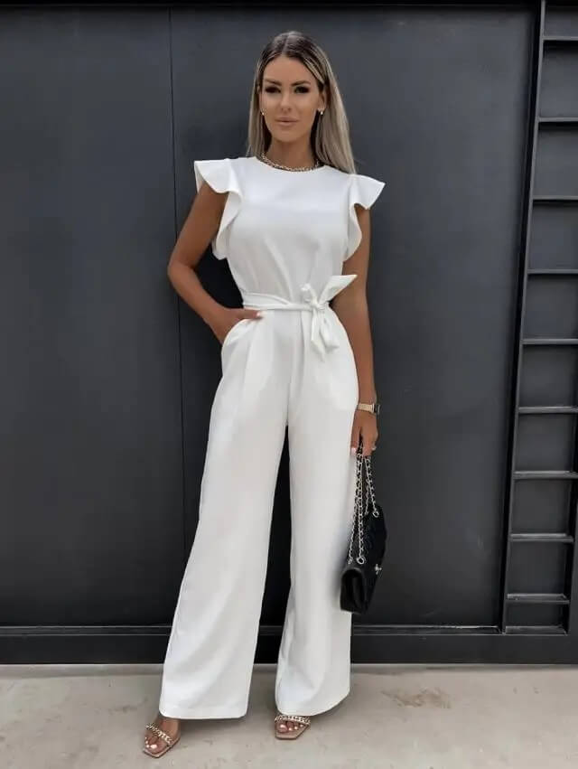 Wide Leg Women's Jumpsuit