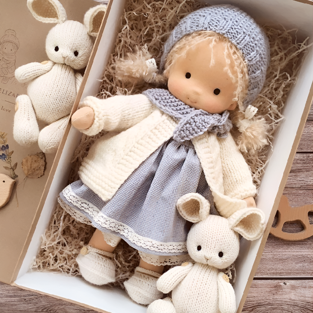 Handmade Cuddly Waldorf Doll