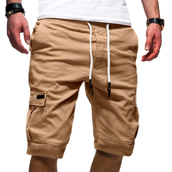 Men's Cargo Shorts With Multiple Pockets