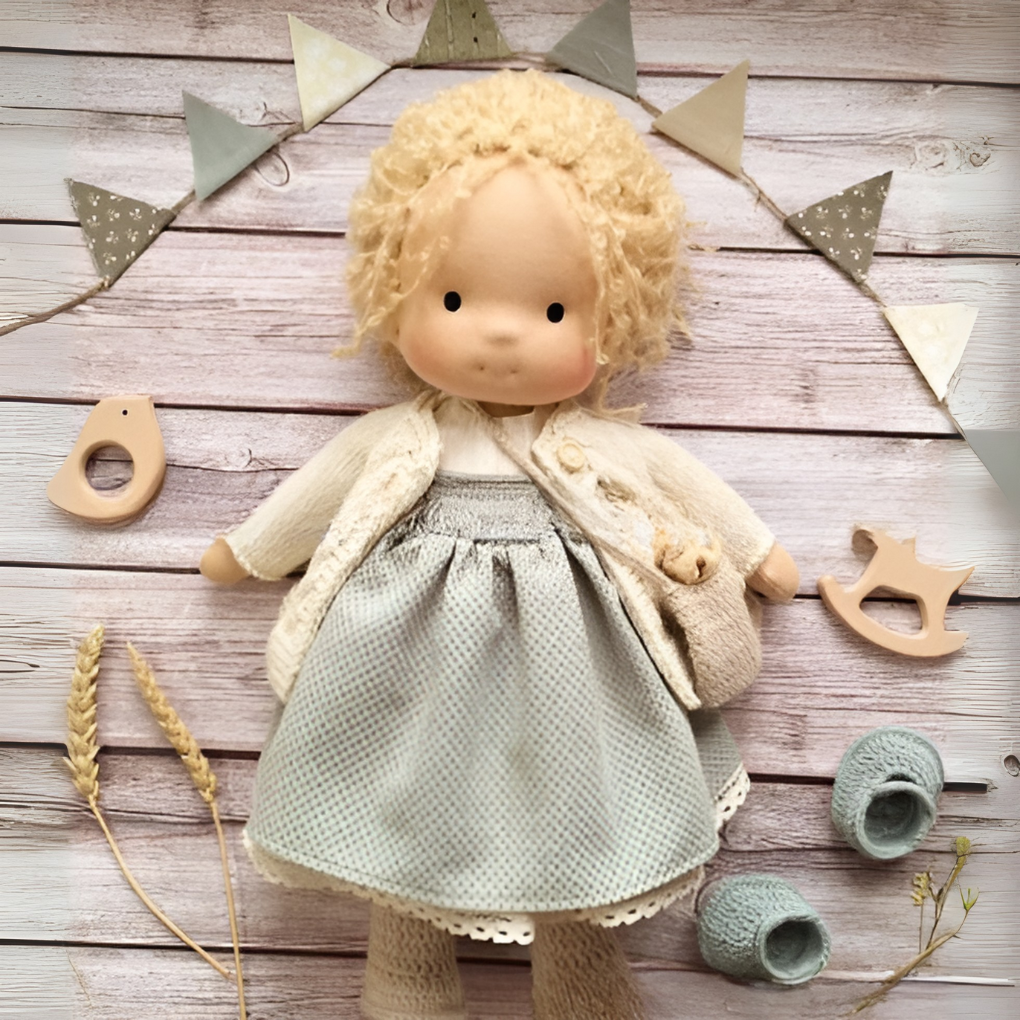 Handmade Cuddly Waldorf Doll