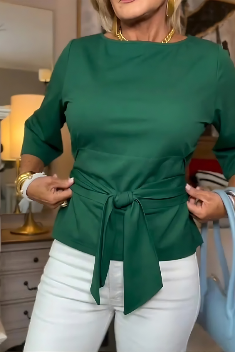 Bow Tie Waist Top