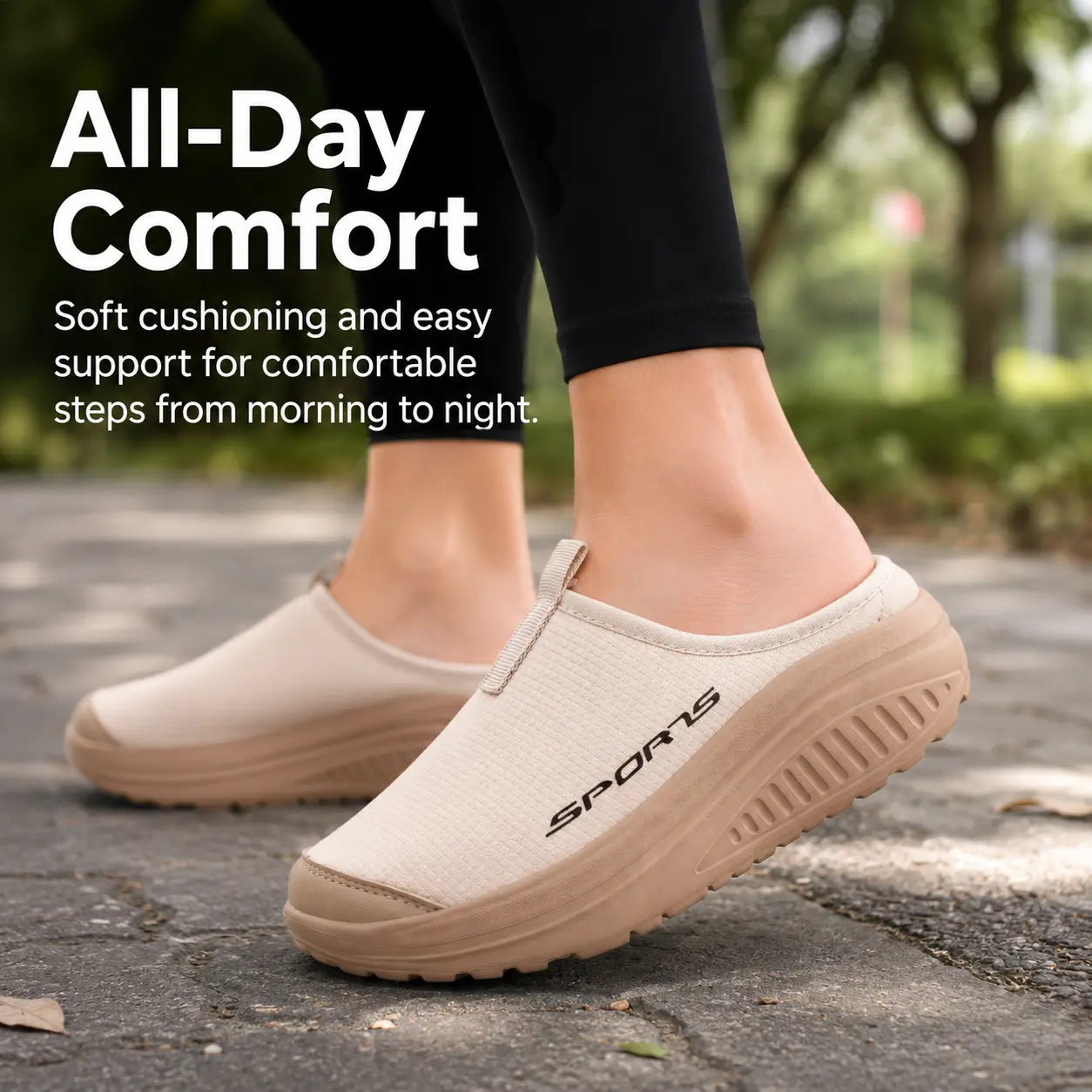 Slip-On Closed Toe Orthopedic Slippers
