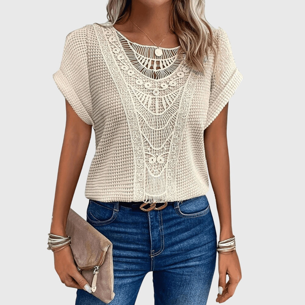Boho Style Relaxed Fit Blouse