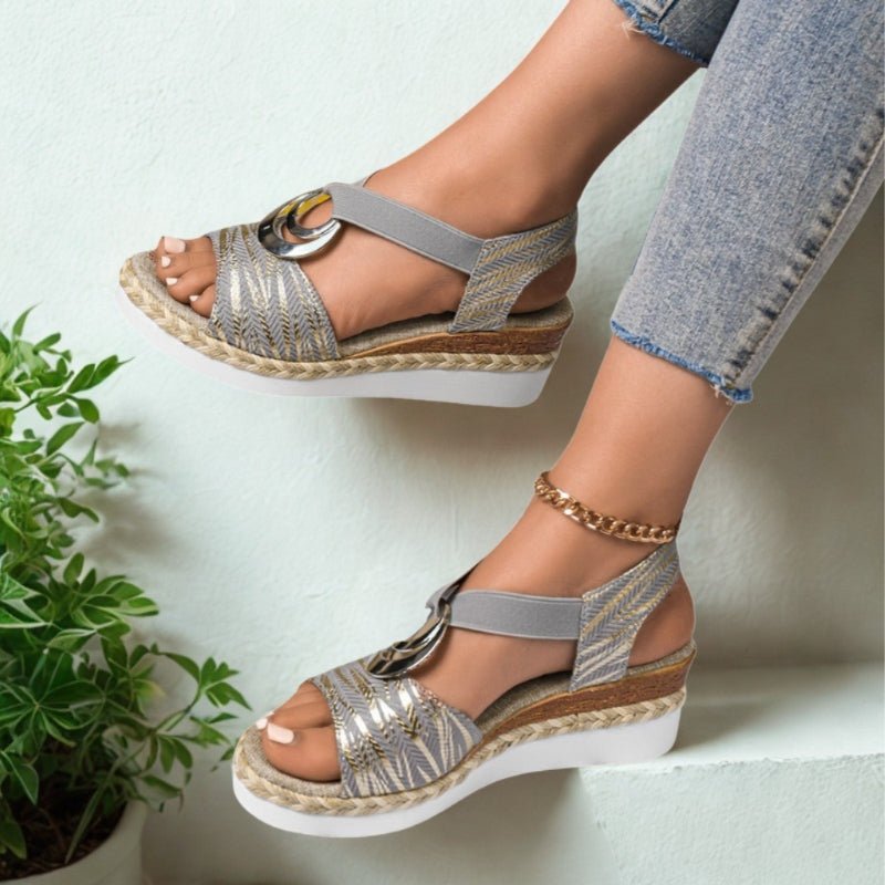 Women's Orthopedic Arch Support Wedge Sandals