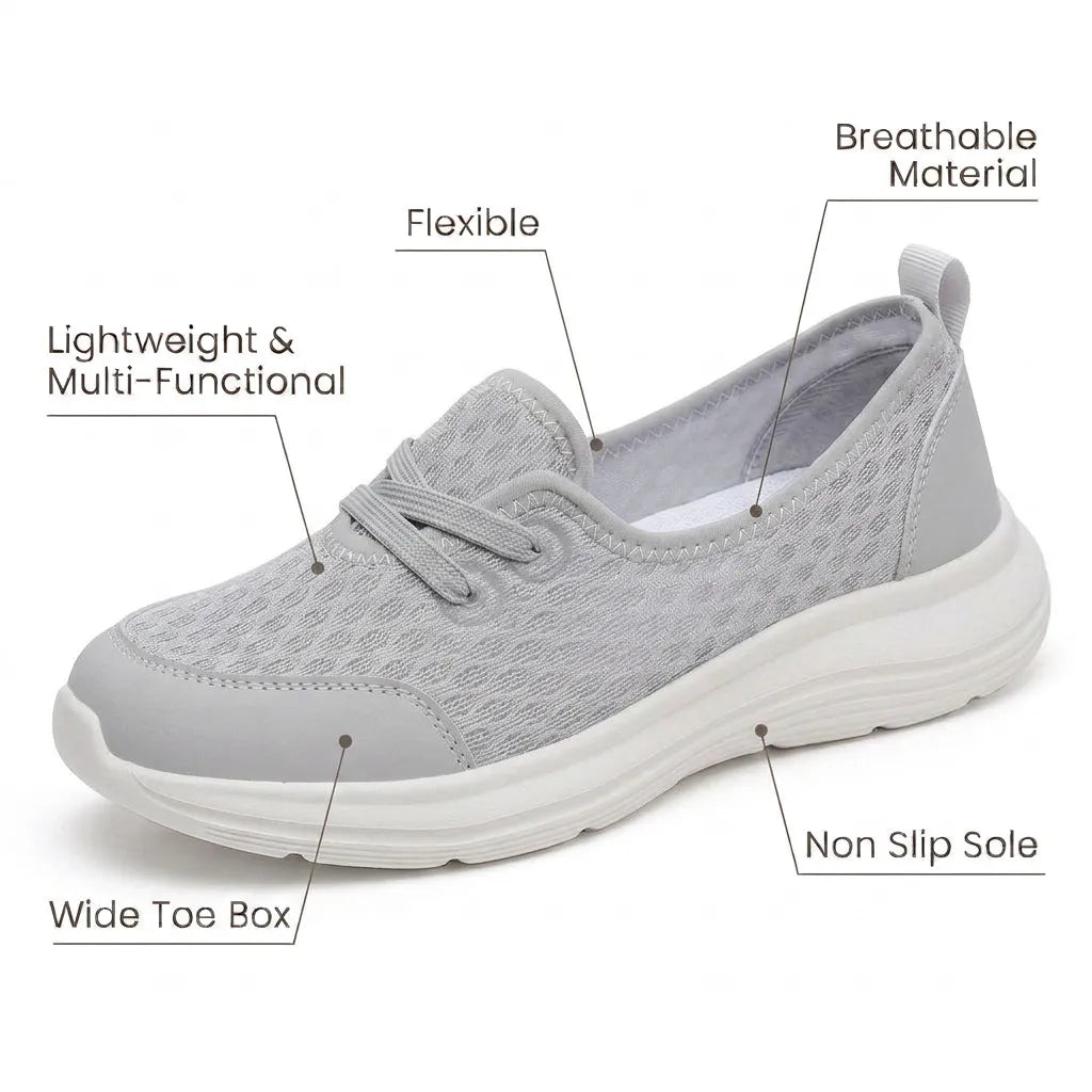 Women's Orthopedic Walking Shoes with Cushioned Insole